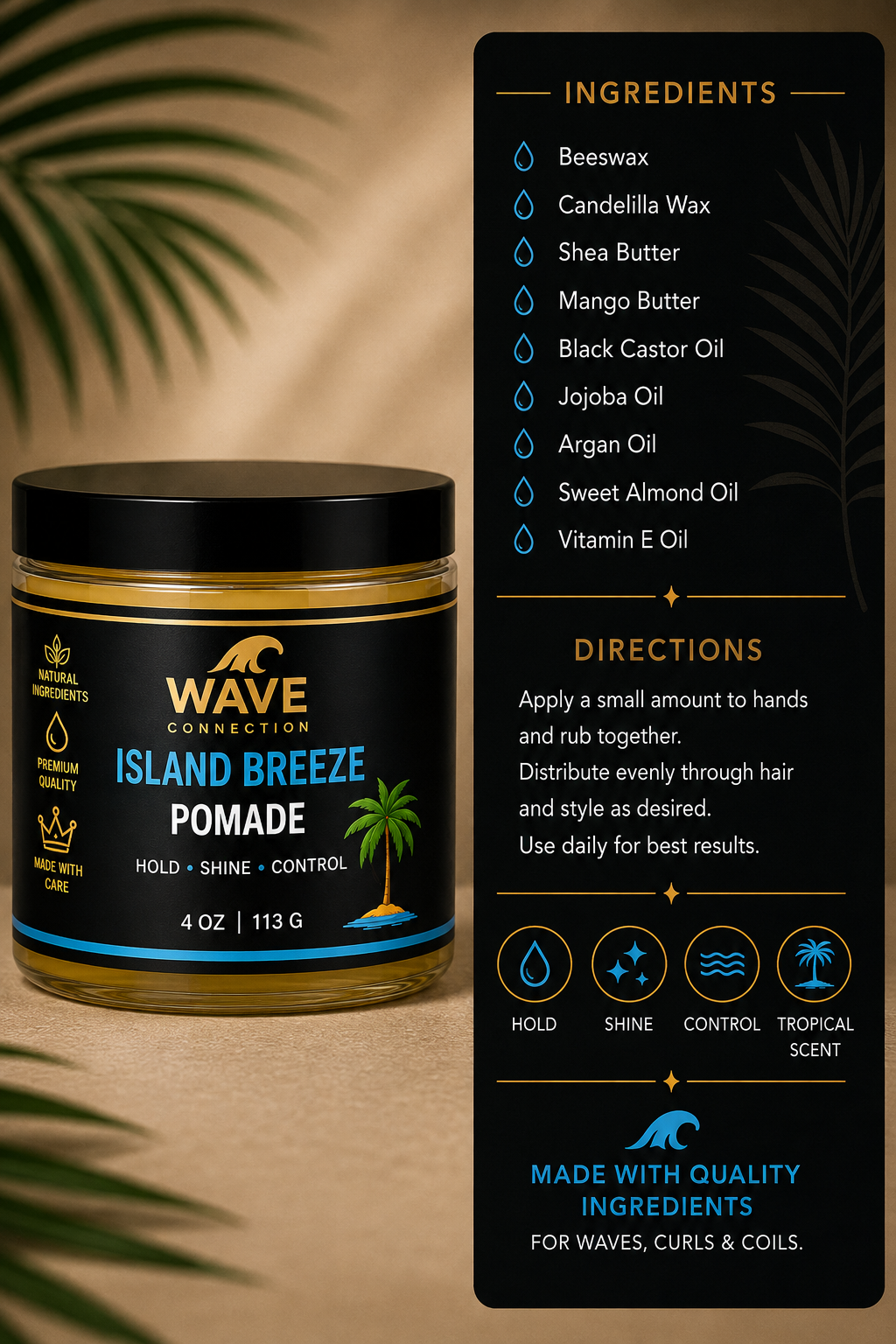Island Breeze Pomade